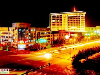 霸州市市區(qū)夜景