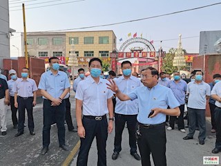 南孟鎮(zhèn)組織到信安鎮(zhèn)仁義街參觀交流