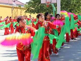 揚芬港鎮開展“紅色戲曲進鄉村” 黨史學習教育主題活動