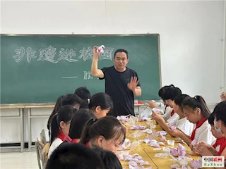 河北霸州：非遺進校園——勝芳花燈