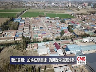 廊坊霸州：加快恢復重建 確保群眾溫暖過冬