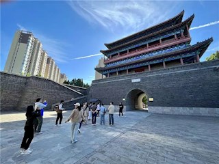 來霸州牤牛河歷史文化公園，賞景玩水看古樓！