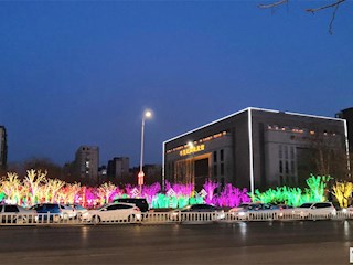 霸州市華夏民間收藏館夜景